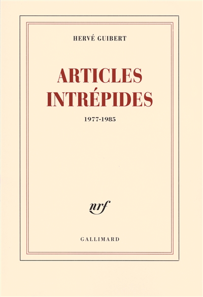 Articles intrépides - 