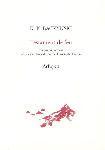 Testament de feu - 