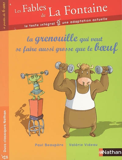 grenouille qui veut se faire aussi grosse que le boeuf (La) - 