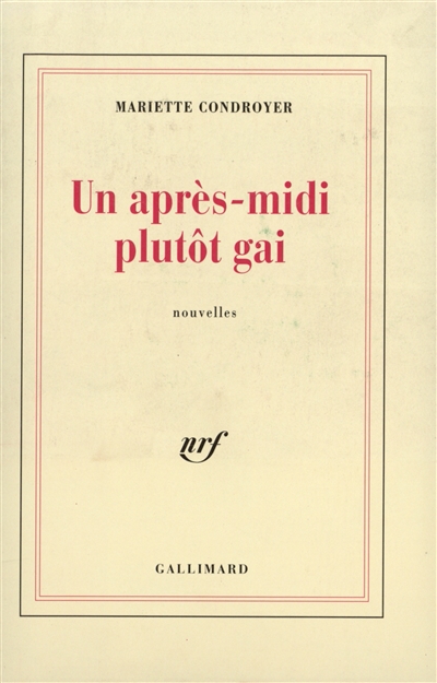 Un après-midi plutôt gai - 