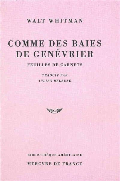 Comme des baies de genévrier : feuilles de carnets - 