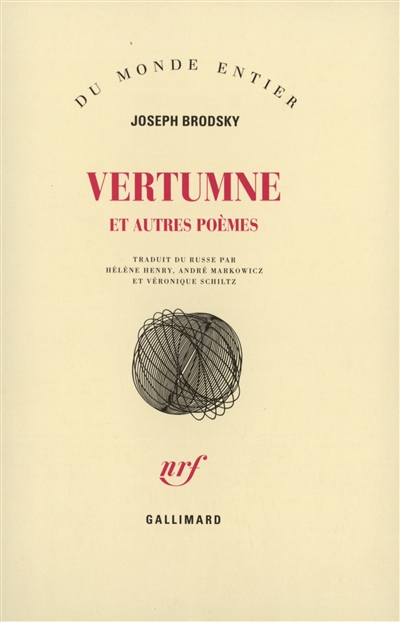 Vertume et autres poèmes - 