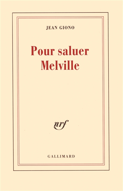 Pour saluer Melville - 