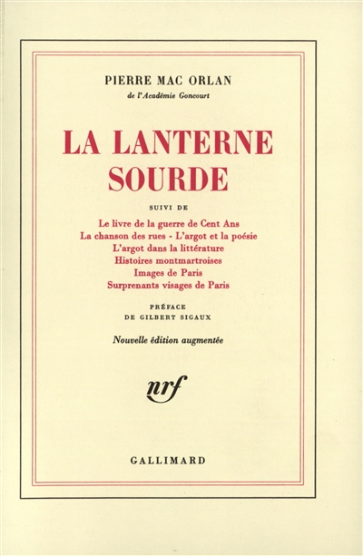 Lanterne sourde (La) - 