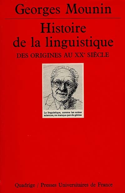 Histoire de la linguistique - 