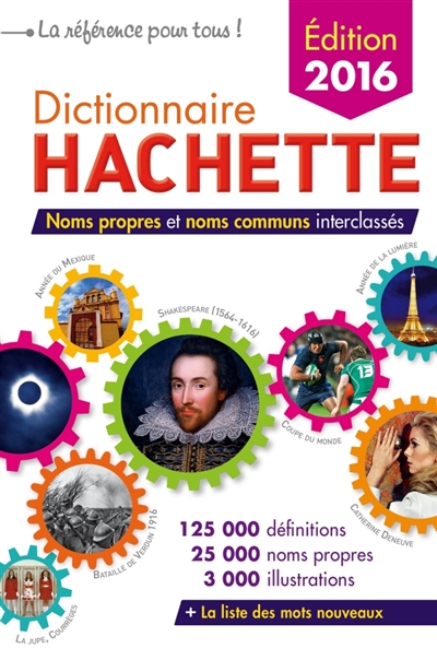 Dictionnaire Hachette 2016 - 