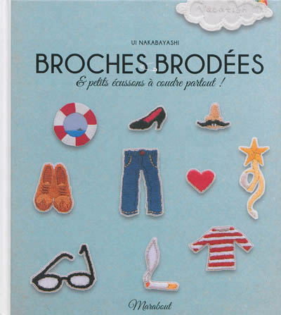 Broches brodées - 