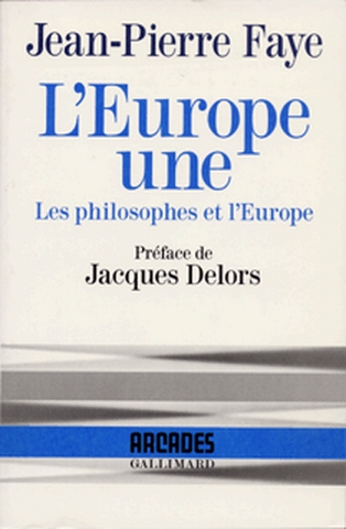 Europe une : les philosophes et l'Europe (L') - 