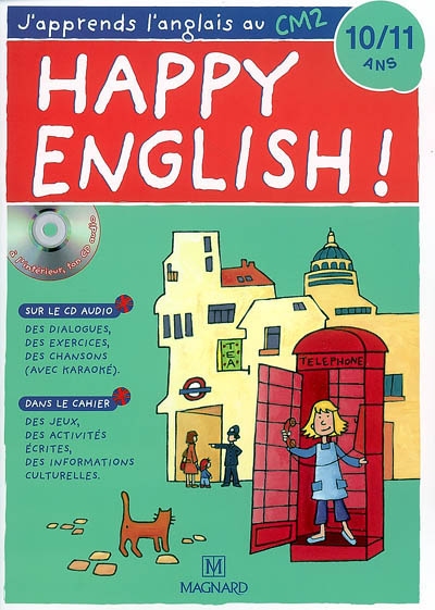 Anglais j'apprends l'anglais au CM2, 10-11 ans - 