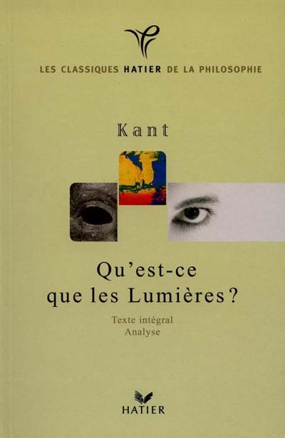 Qu'est-ce que les Lumières ? - 