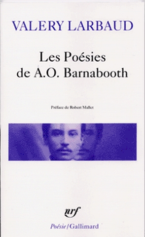 poésies de A.O. Barnabooth (Les) - (suivi) de Poésies diverses et des…