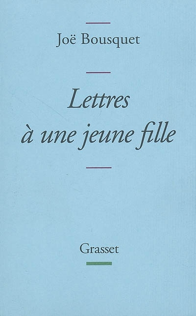 Lettres à une jeune fille - 