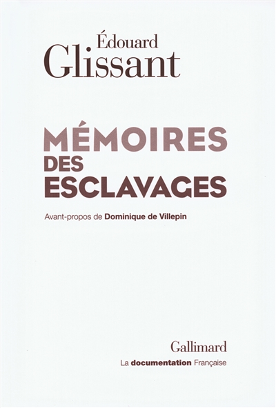 Mémoires des esclavages - 