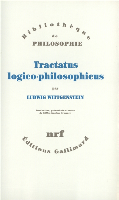 Tractatus logico-philosophicus - 