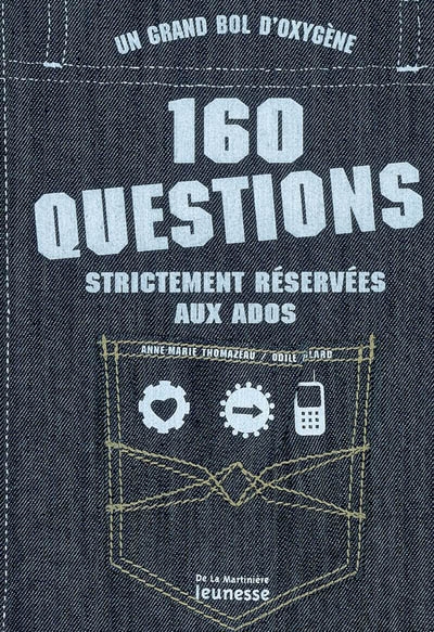 160 questions strictement réservées aux ados - 