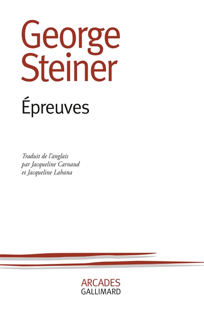 Epreuves - 