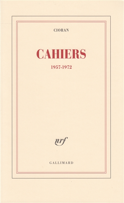 Cahiers - 