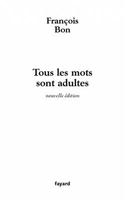 Tous les mots sont adultes - 