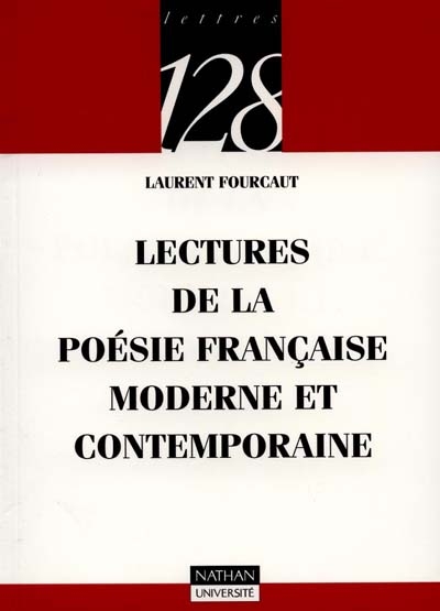 Lectures de la poésie française moderne et contemporaine - 