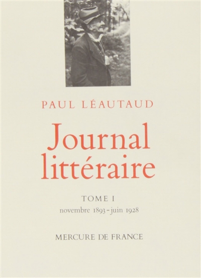 Journal littéraire I - 