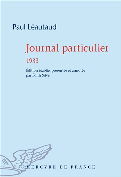 Journal particulier - 