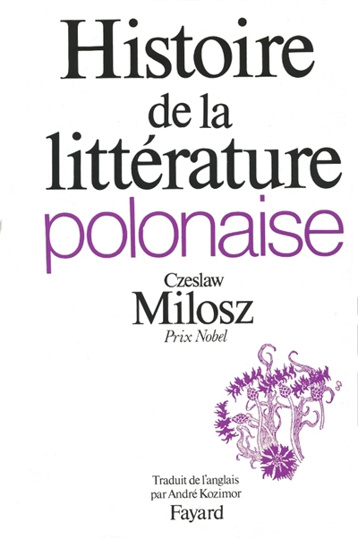 Histoire de la littérature polonaise - 