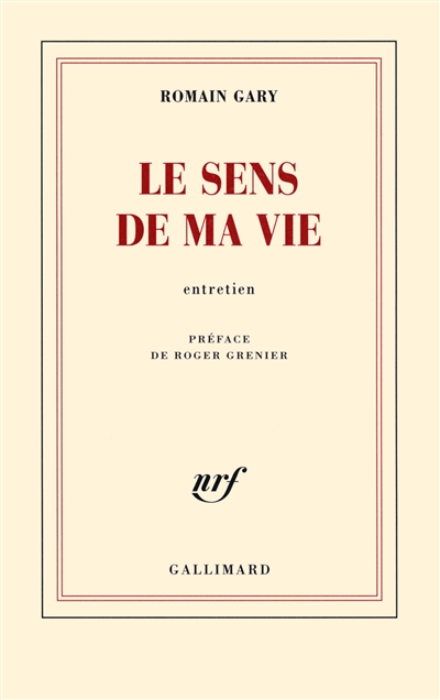 sens de ma vie (Le) - 