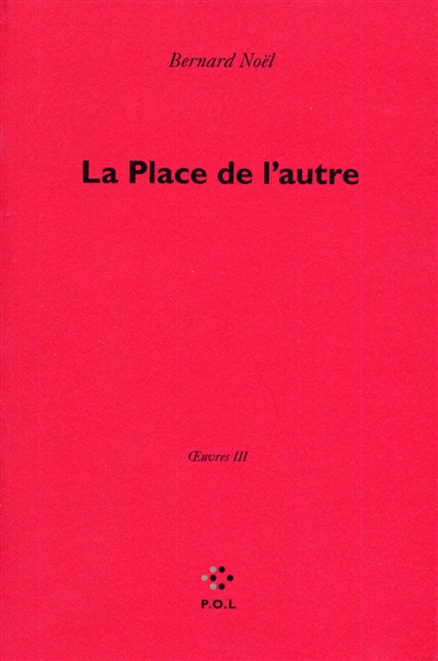 place de l'autre (La) - 