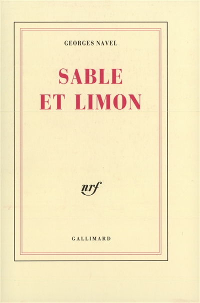 Sable et limon - 