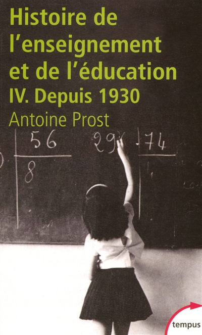 école et la famille dans une société en mutation, depuis 1930 (L') - 