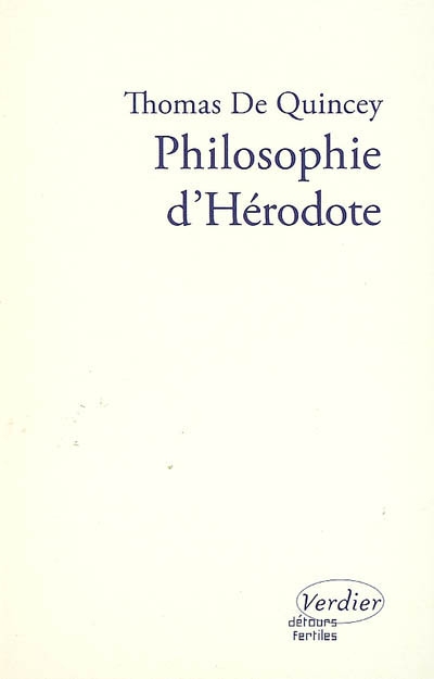 Philosophie d'Hérodote - 