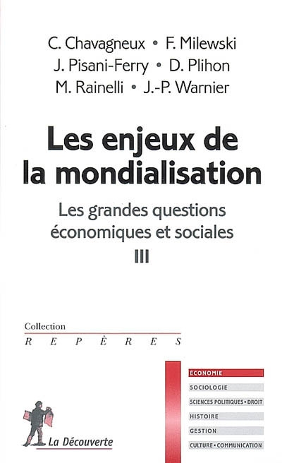 grandes questions économiques et sociales (Les ) - 