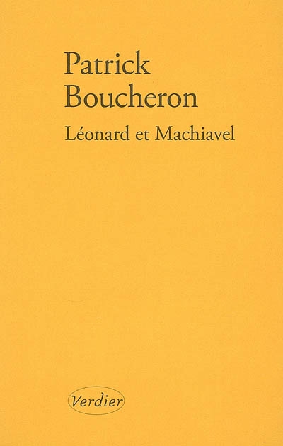 Léonard et Machiavel - 