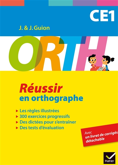 Réussir en orthographe, CE1 - 