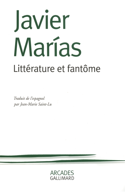 Littérature et fantôme - 