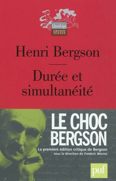 Durée et simultanéité - 