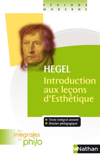 Introduction aux leçons d'esthétique - 