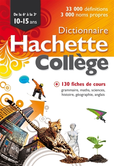 Dictionnaire Hachette collège - 