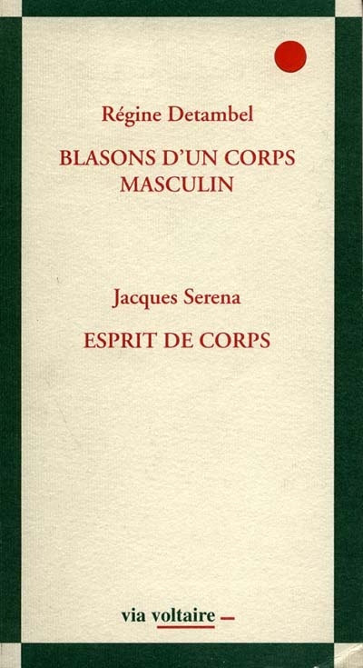 Blasons d'un corps masculin - 