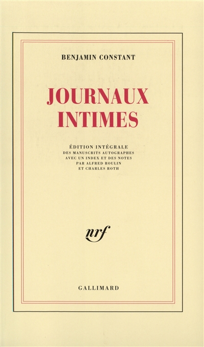 Journaux intimes - 