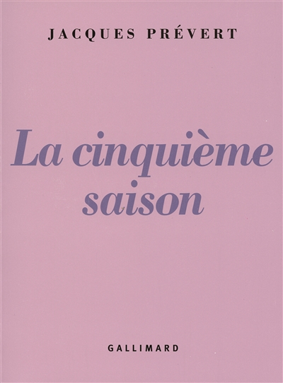 cinquième saison (La) - 