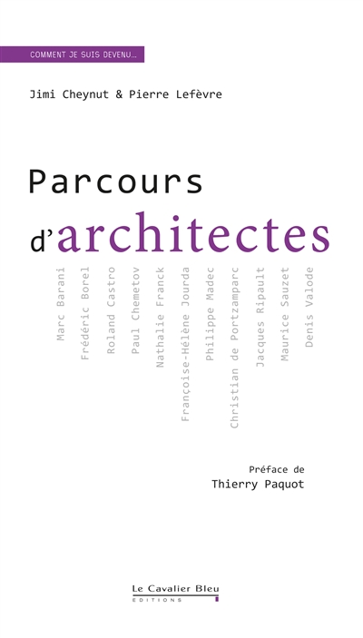 Parcours d'architectes - 