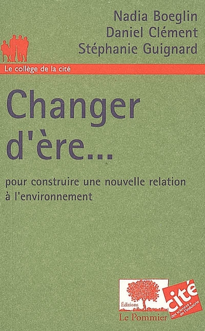 Changer d'ère... - 