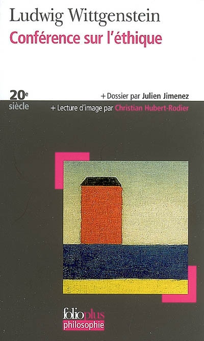 Conférence sur l'éthique - Notes sur des conversations avec Wittgenstein - 