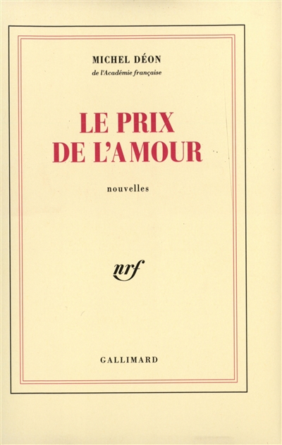 prix de l'amour (Le) - 