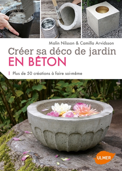 Créer sa déco de jardin en béton - 