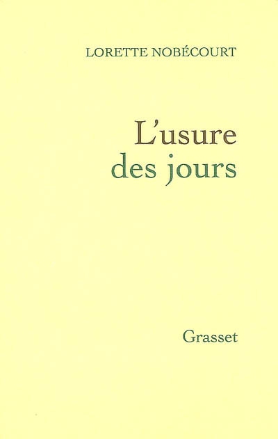 usure des jours (L') - 