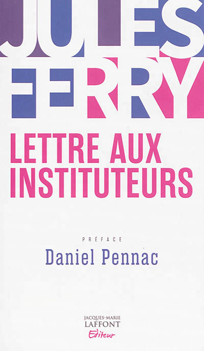 Lettre aux instituteurs - 