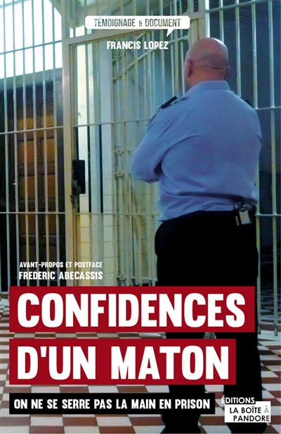 Confidences d'un maton - 