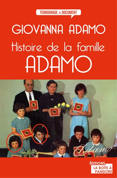 Histoire de la famille Adamo - 